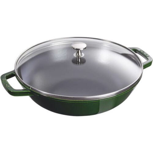 Staub Round Small Wok - Basil - 30cm